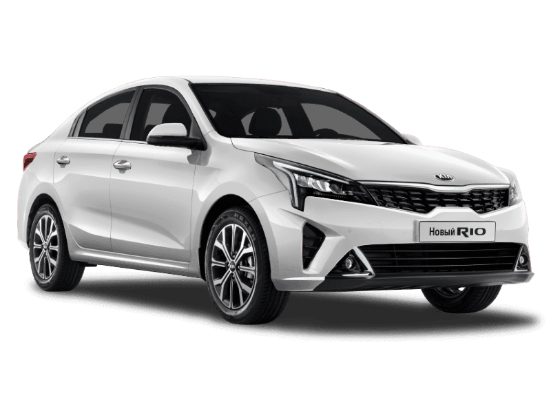 KIA Rio - Crystal White